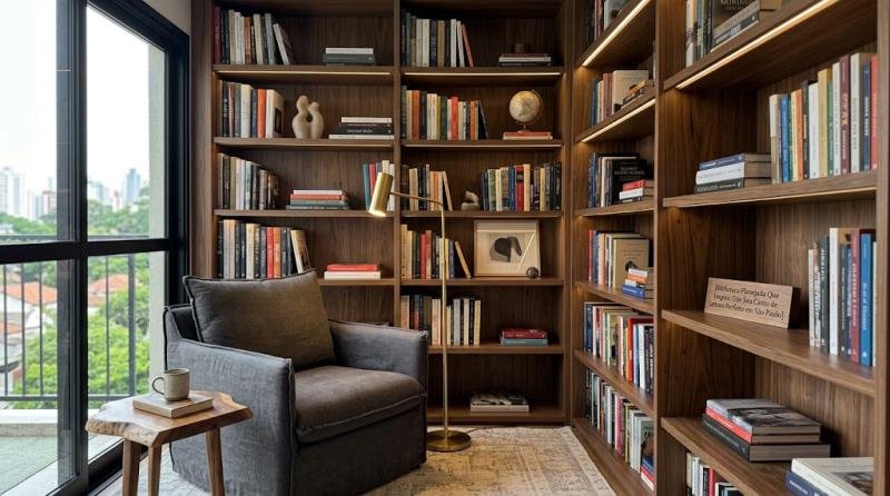 Biblioteca Planejada Que Inspira: Crie Seu Canto de Leitura Perfeito em São Paulo