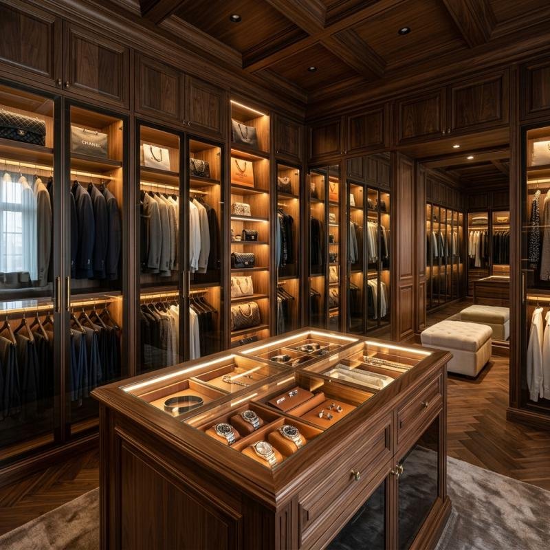 Closet Planejado para Casal em Apartamento Pequeno: Organização e Estilo